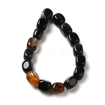 Natural Agate Beads Strands G-H295-A01-14-1