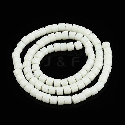 Opaque Solid Glass Bead Strands GLAA-N047-09-F01-1
