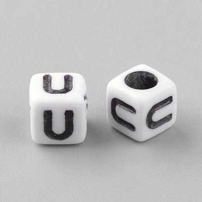 Opaque Acrylic Beads SACR-Q188-02U-1