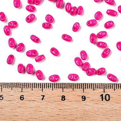 Baking Paint Glass Seed Beads SEED-T006-03R-1