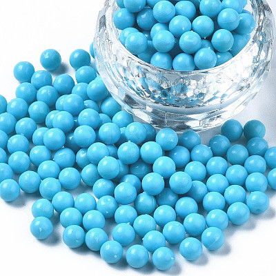 Plastic Water Soluble Fuse Beads DIY-N002-017O-1