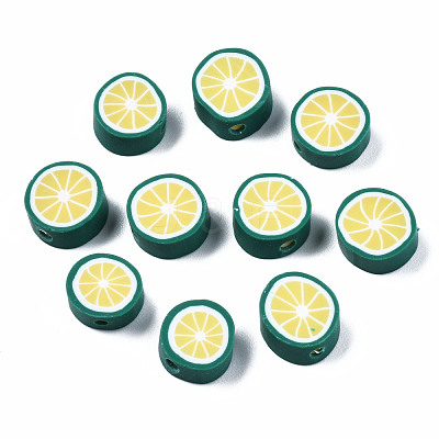 Handmade Polymer Clay Beads CLAY-S096-005A-1