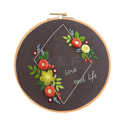 Embroidery Starter Kits DIY-P077-067-1