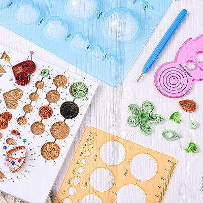 18pcs Paper Quilling Tools DIY-S038-003-1