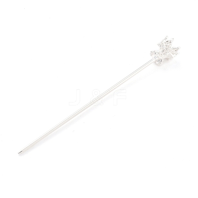 Alloy Hair Stick Findings FIND-O002-01S-1