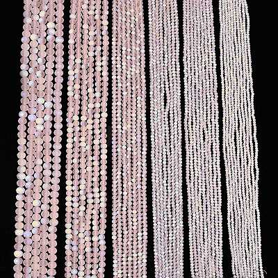 Transparent Glass Beads Strands EGLA-A044-T8mm-MB22-1
