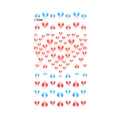 Valentine's Day 5D Love Nail Art Sticker Decals MRMJ-R109-Z-DM2-1