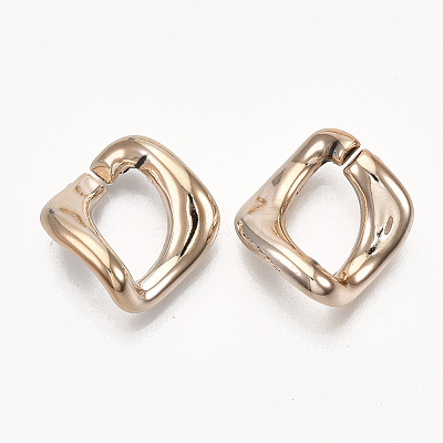 UV Plating ABS Plastic Linking Rings LS-CCB-S162-01A-03-1