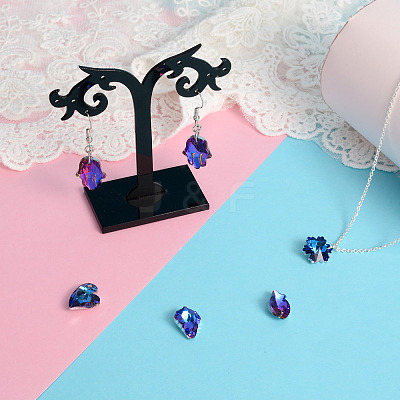 Glass Rhinestone Pendants YS-TAC0007-01A-1