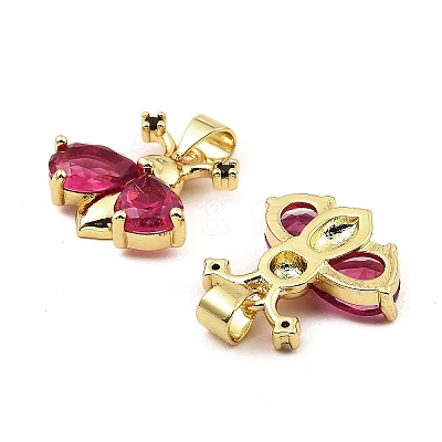 Rack Plating Real 18K Gold Plated Brass Pendants KK-B077-29G-01-1