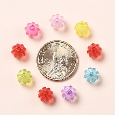 Transparent Acrylic Beads TACR-S089-10mm-M-1