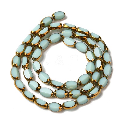 Electroplate Glass Beads Strands X-EGLA-P061-02A-11-1