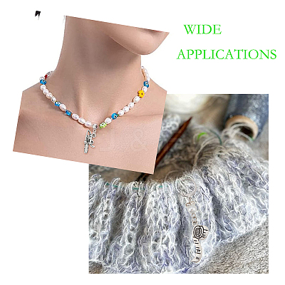 50Pcs 10 Styles Tibetan Style Alloy Pendants TIBE-FP0001-13-1