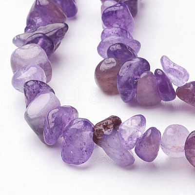 Natural Amethyst Beads Strands G-D283-3x5-7-1