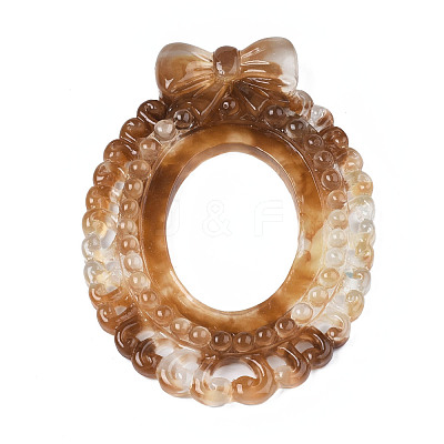 Two Tone Transparent Resin Cabochons CRES-S302-38-1