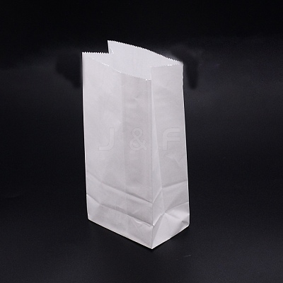 Rectangle Blank Greaseproof Wrapping Paper Baking Bags CARB-WH0014-01-1