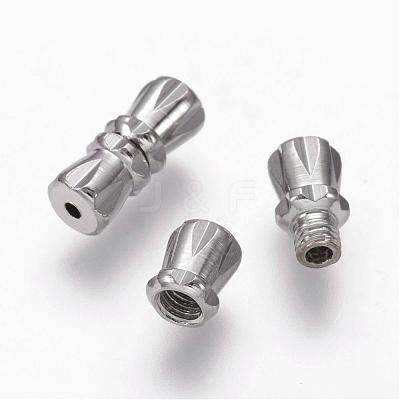 Brass Screw Clasps KK88-1