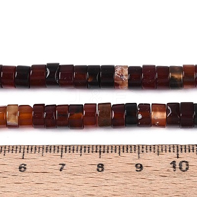 Dyed Natural Agate Beads Strands G-T144-55A-01-1