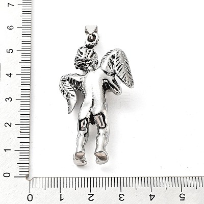 Tibetan Style Alloy Pendants TIBE-L012-005AS-1