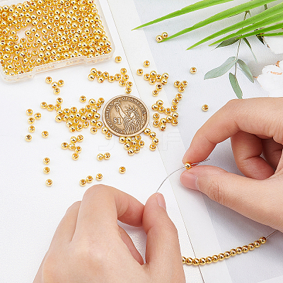 Brass Beads KK-PH0004-76C-1