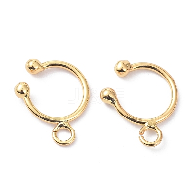 Brass Cuff Ear Cuff Findings KK-P205-03G-1