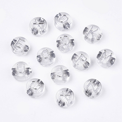 Transparent Acrylic Beads MACR-SZ0001-27-1