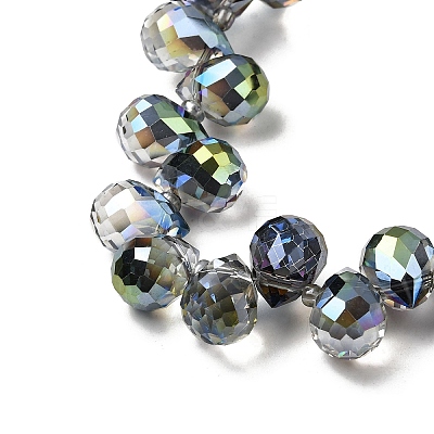 Electroplated Glass Beads EGLA-K062-01B-HP02-1