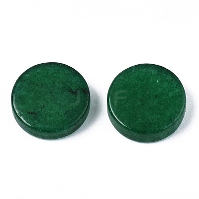 Natural White Jade Cabochons G-S359-322-1