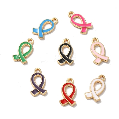 Alloy Enamel Pendants ENAM-D043-04G-1