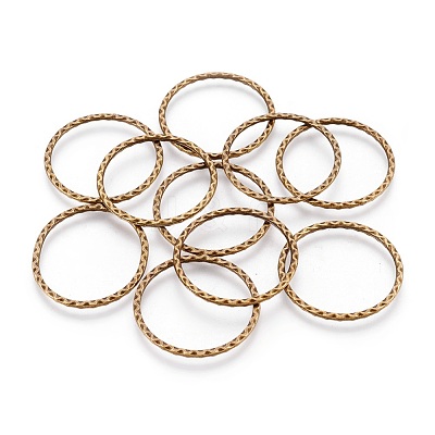 Tibetan Style Alloy Linking Rings MLF10812Y-NF-1