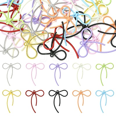 30Pcs 10 Colors Alloy Pendants FIND-YW0009-46-1