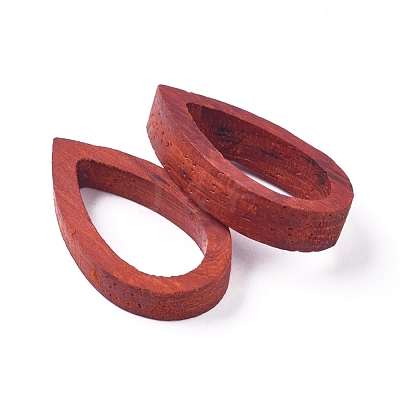 Unfinished Sandalwood Frame WOOD-WH0098-75-1