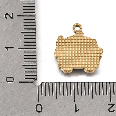 Halloween 304 Stainless Steel Enamel Pendants SA-CBAA2E4-09B-G-1