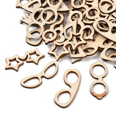 Unfinished Wooden Cutouts WD-CBACC5B-23-1
