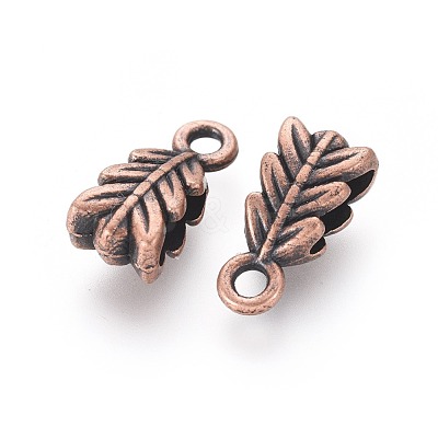 Tibetan Style Pendant Bails X-RLF11056Y-NF-1