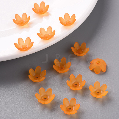 Frosted Acrylic Bead Caps MACR-S371-07A-724-1