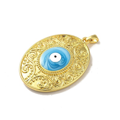 Rack Plating Brass Pendants KK-H473-01G-07-1