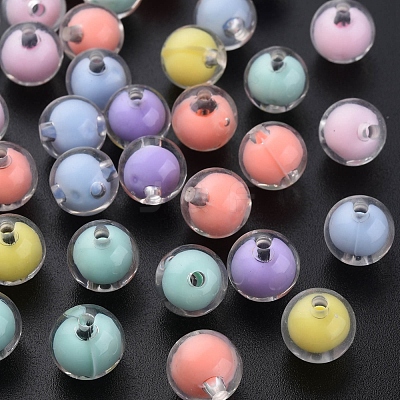 Transparent Acrylic Beads TACR-S152-16A-1