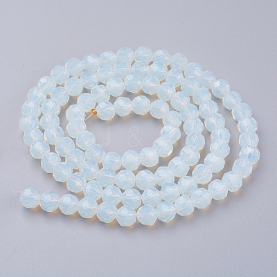 Opalite Beads Strands X-EGLA-J042-6mm-31-1
