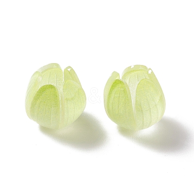 Tulip Acrylic Beads SACR-G022-02C-1