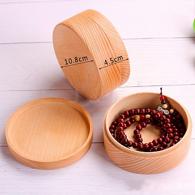 Round Wood Ring Box PW-WG90837-05-1