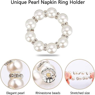 Stretch Napkin Rings AJEW-FG0001-66-1