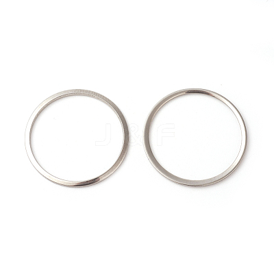 Tarnish Resistant 201 Stainless Steel Linking Rings STAS-F192-001P-02-1