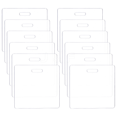 Transparent Acrylic Badge Buddy Blanks LS-TACR-WH0022-06B-1