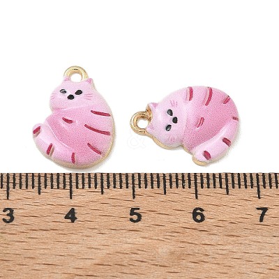 Alloy Enamel Pendants ENAM-K076-35G-04-1
