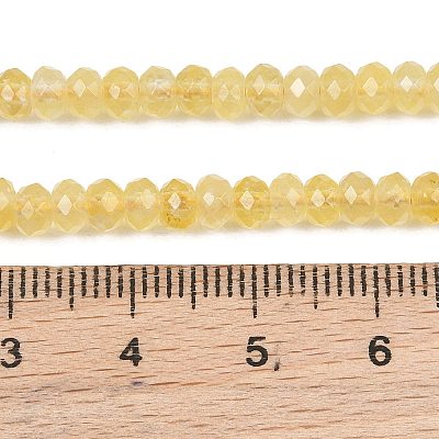 Dyed Natural Malaysia Jade Rondelle Beads Strands G-E316-2x4mm-47-1