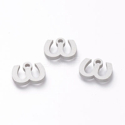 Tarnish Resistant 304 Stainless Steel Pendants STAS-A045-19P-1