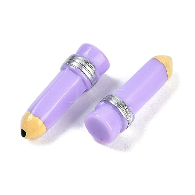 Pencil Resin Cabochons RESI-Q014-06B-1