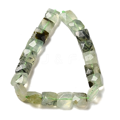 Natural Prehnite Beads Strands G-C109-A05-01-1