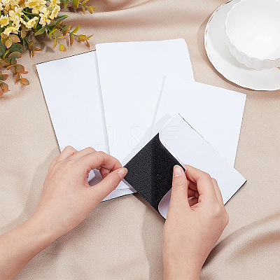 Square & Rectnagle Self Adhesive Polyester & Nylon Hook and Loop Tapes DIY-PH0003-33-1